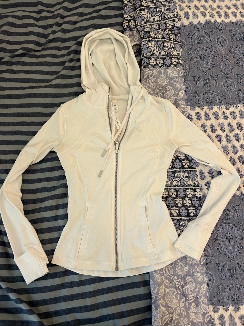 lululemon white define jacket